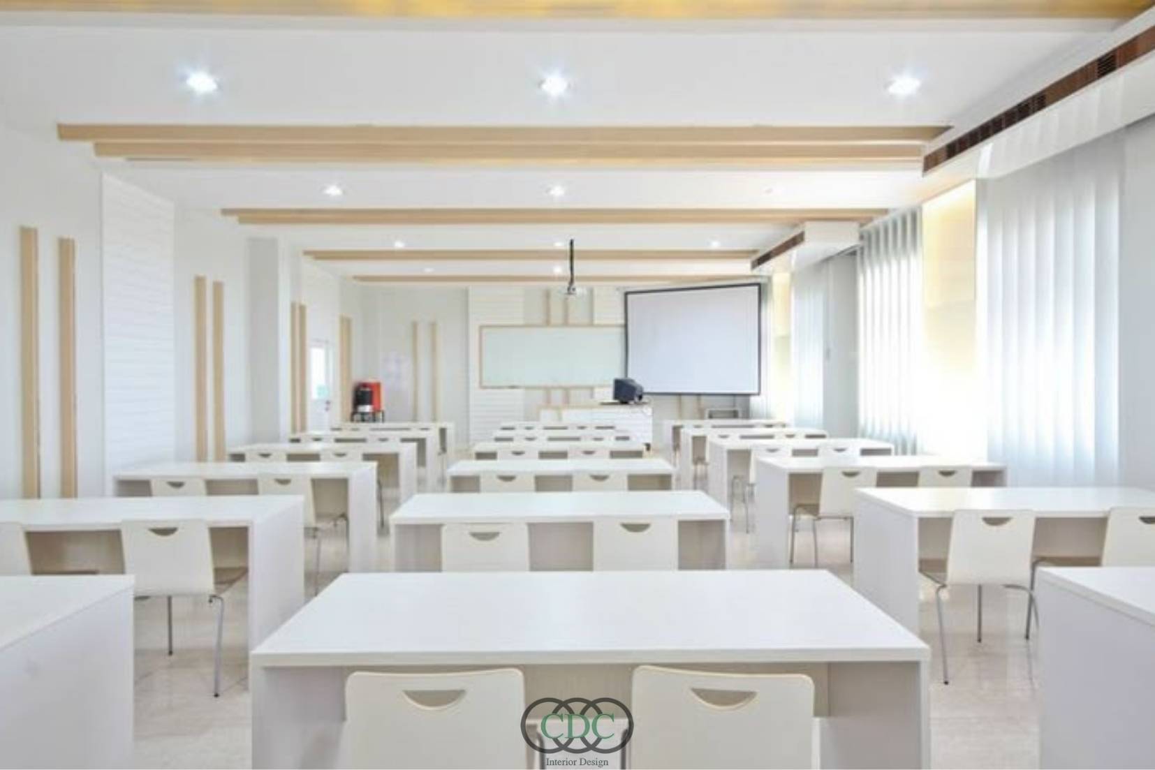 Thiết kế nội thất trung tâm anh ngữ cho các khu vực lân cận phường Thanh Xuân 3 mẫu thiết kế nội thất trung tâm anh ngữ ở thanh xuân đẹp