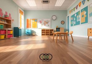 Sàn trường mầm non 