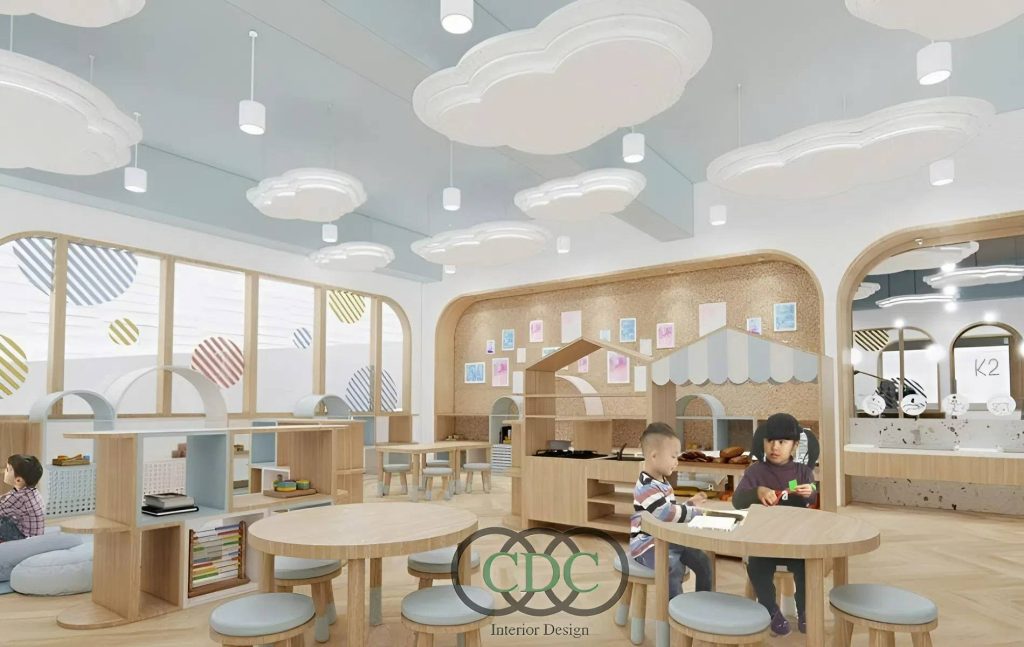 thiet-ke-noi-that-truong-mam-non-sunshine- khong-gian-giup-tre-co-the-phat-trien-tu-nhien 