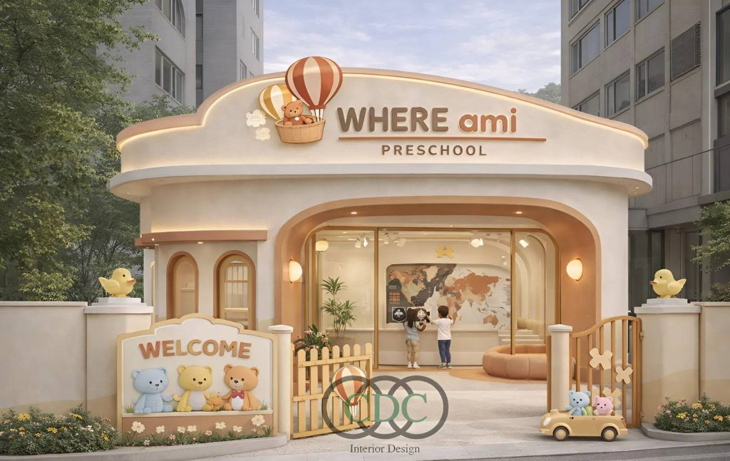 thiet-ke-preschool-hien-dai-o-The- Manor- Central - Park