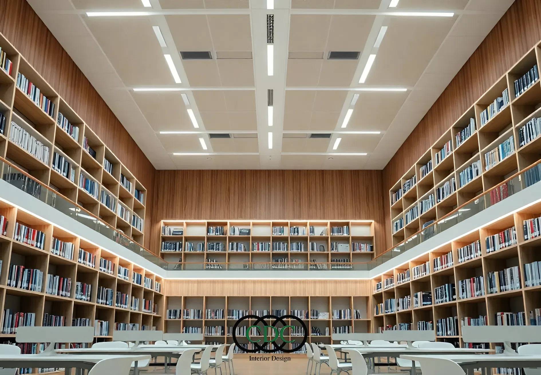 Tiêu chuẩn thiết kế thư viện trường học tiện lợi, tối ưu công năng 11 thiết kế thư viện