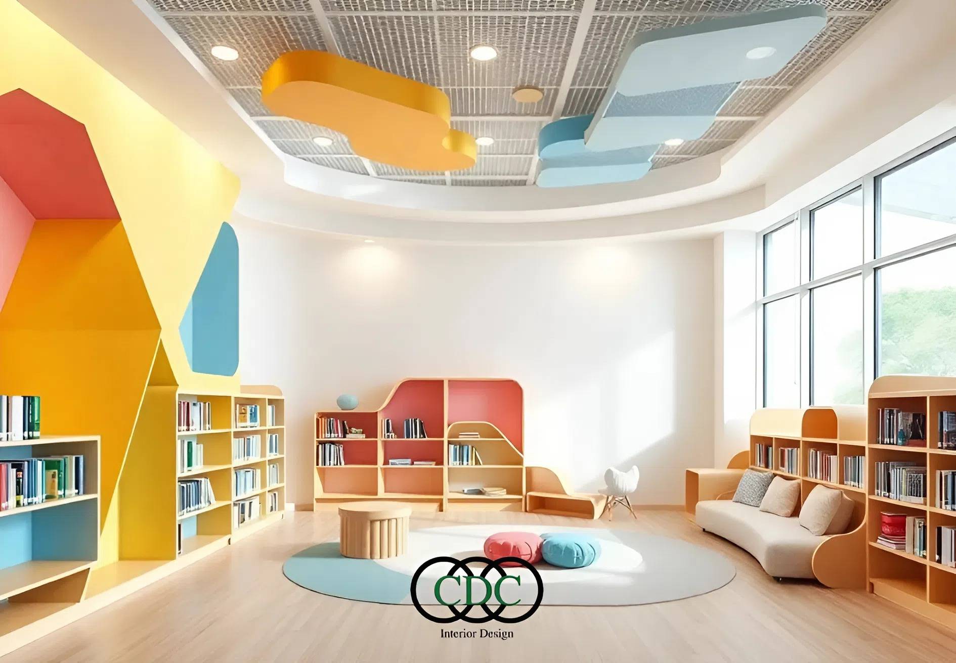 Tiêu chuẩn thiết kế thư viện trường học tiện lợi, tối ưu công năng 23 thiết kế thư viện