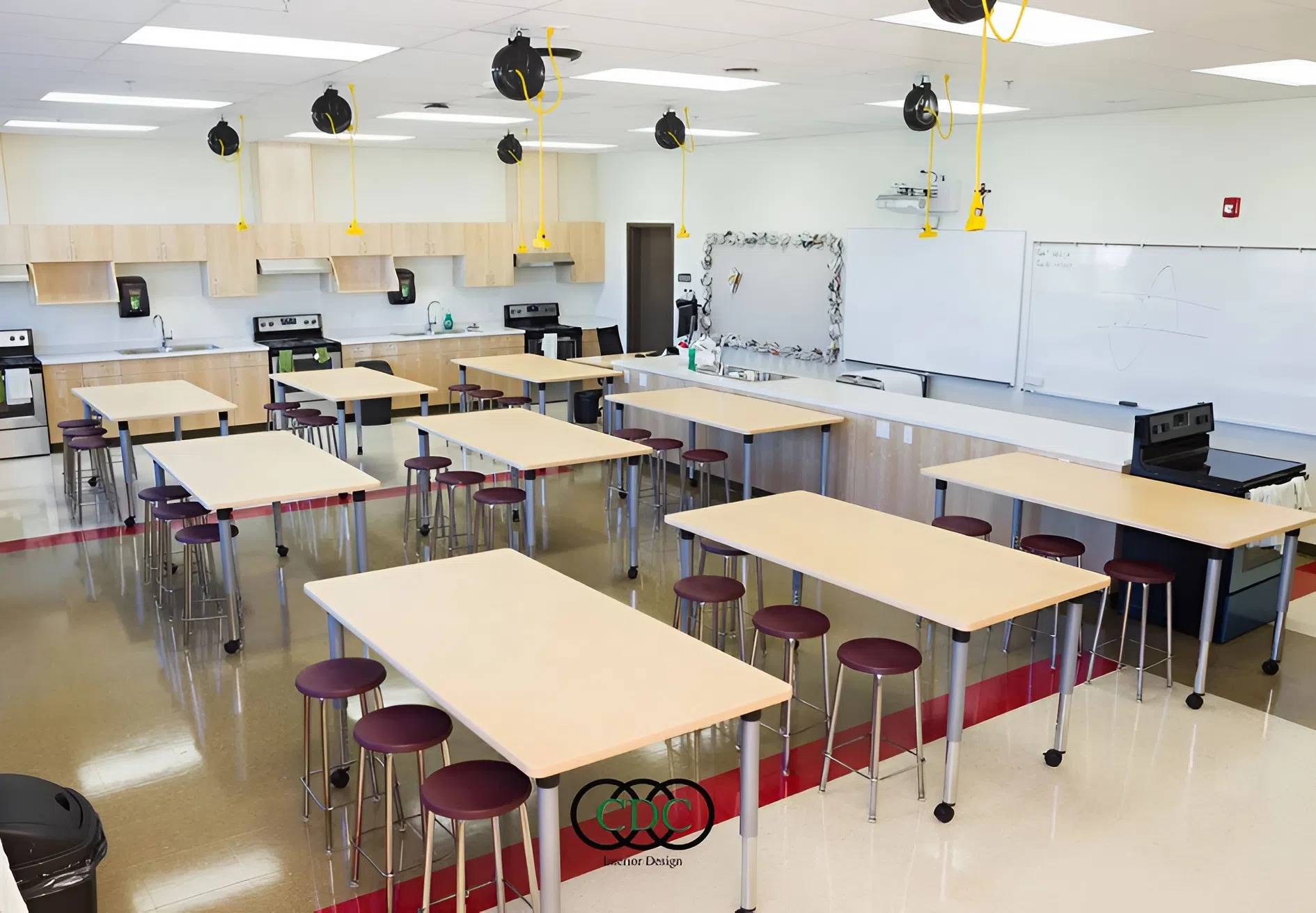 thiết kế trường học tương tác