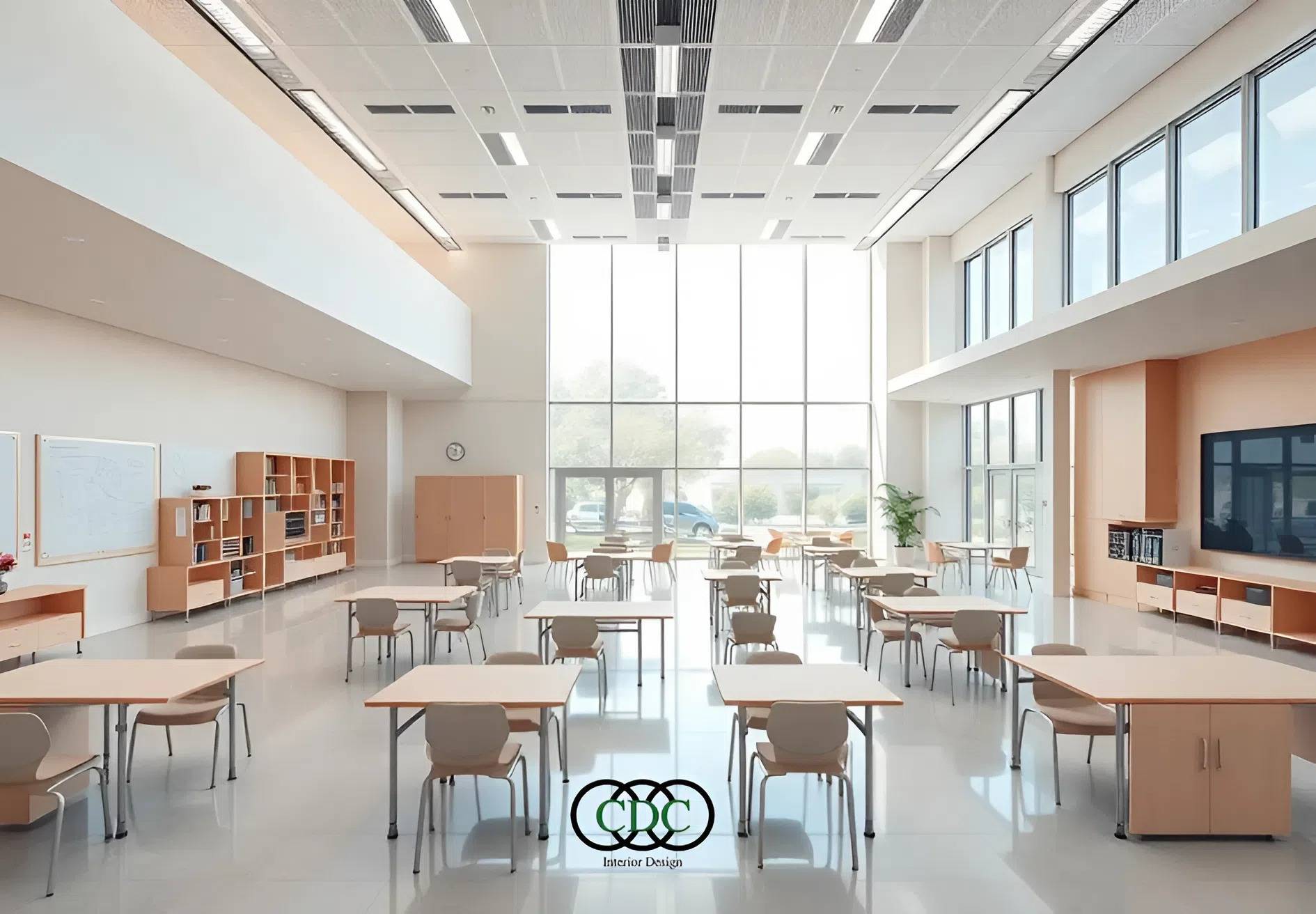 thiết kế trường học tương tác