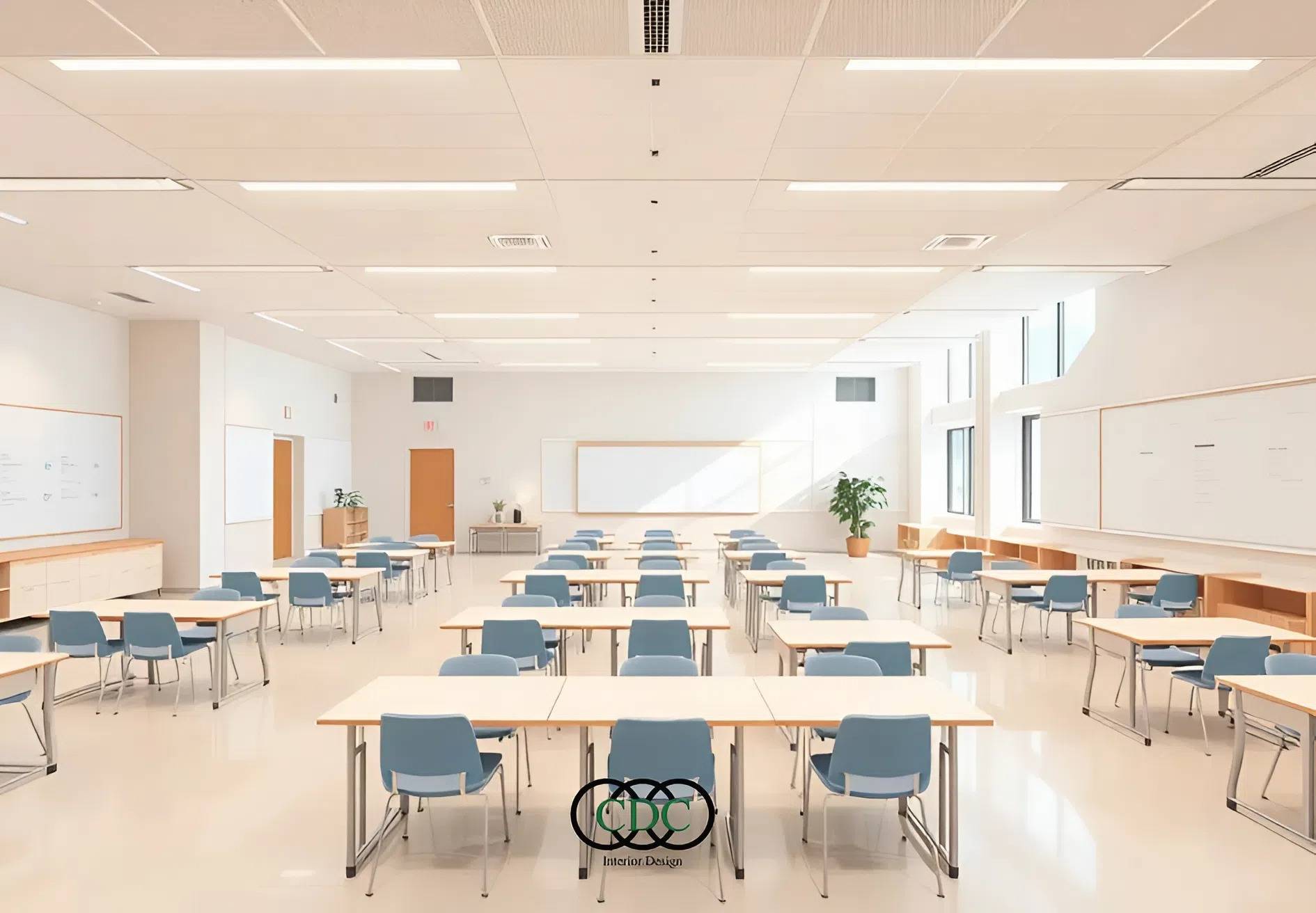 thiết kế trường học tương tác