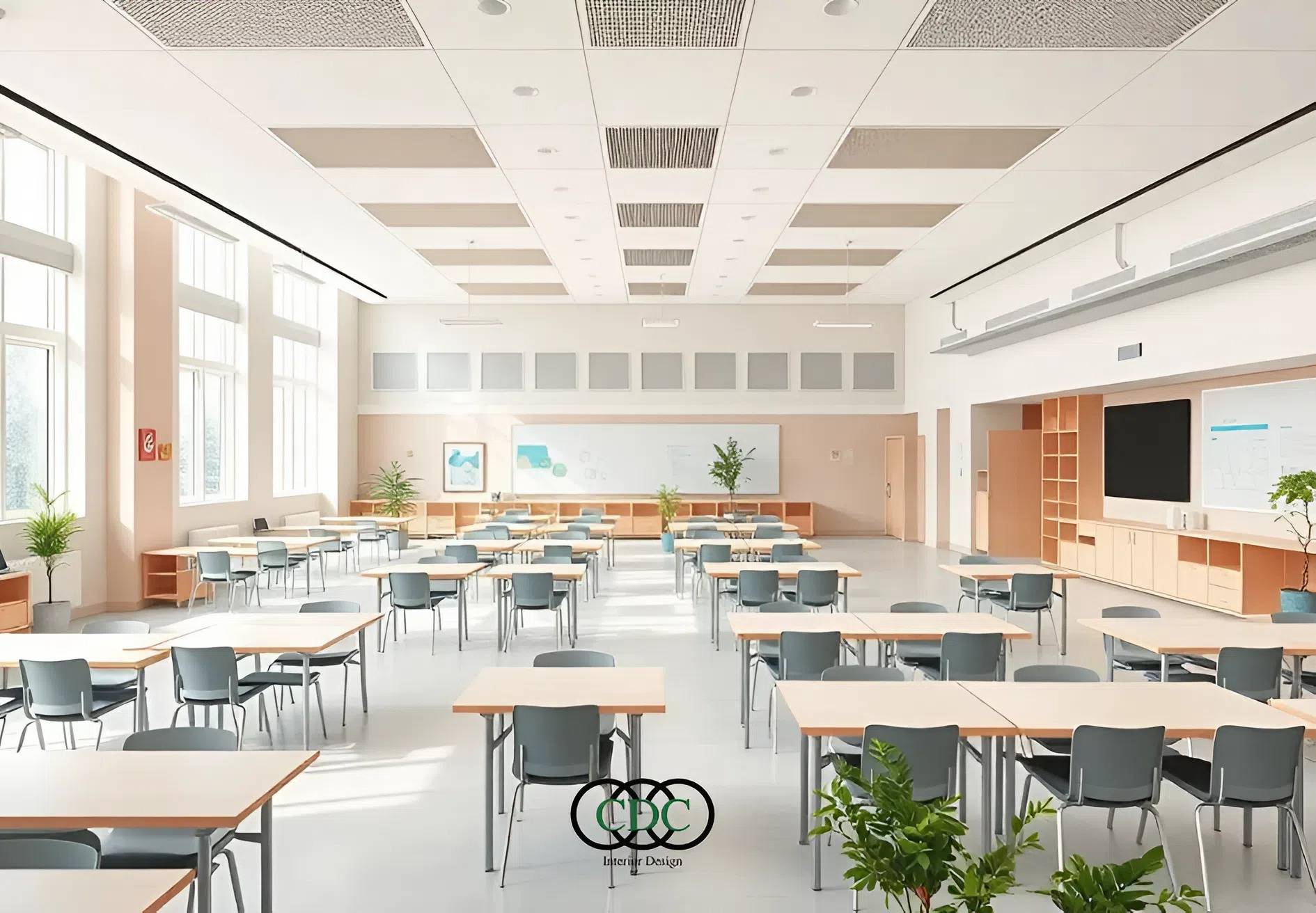 thiết kế trường học tương tác